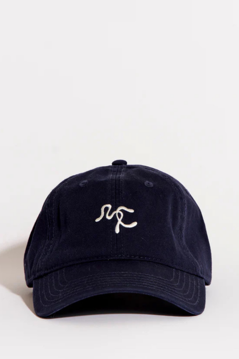 Embroidered Cap - Navy