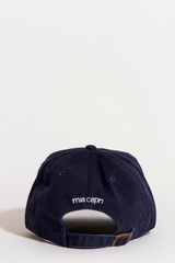 Embroidered Cap - Navy