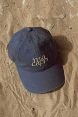 Embroidered Cap - Blue