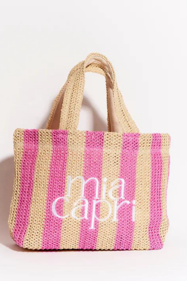 Mia Capri Vacay Bag - Pink