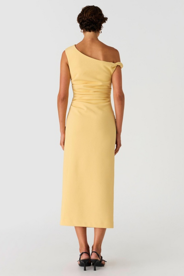 Alaska Bonded Crepe Midi Dress