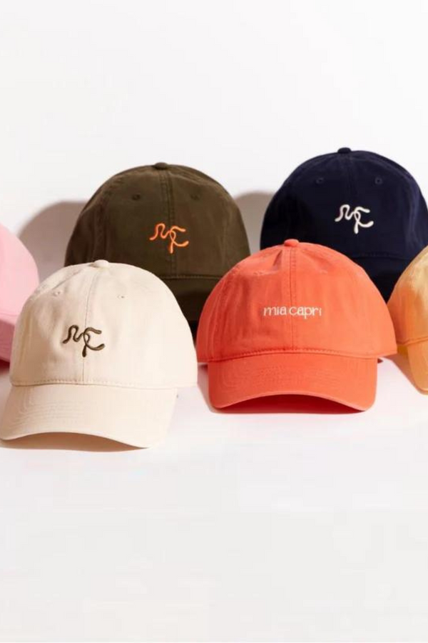 Embroidered Cap - Brown