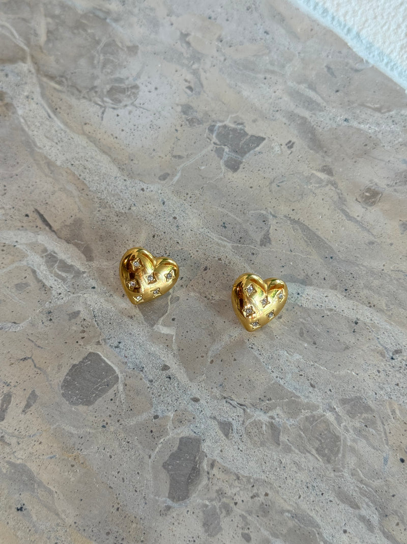 Heart of Gold Earrings