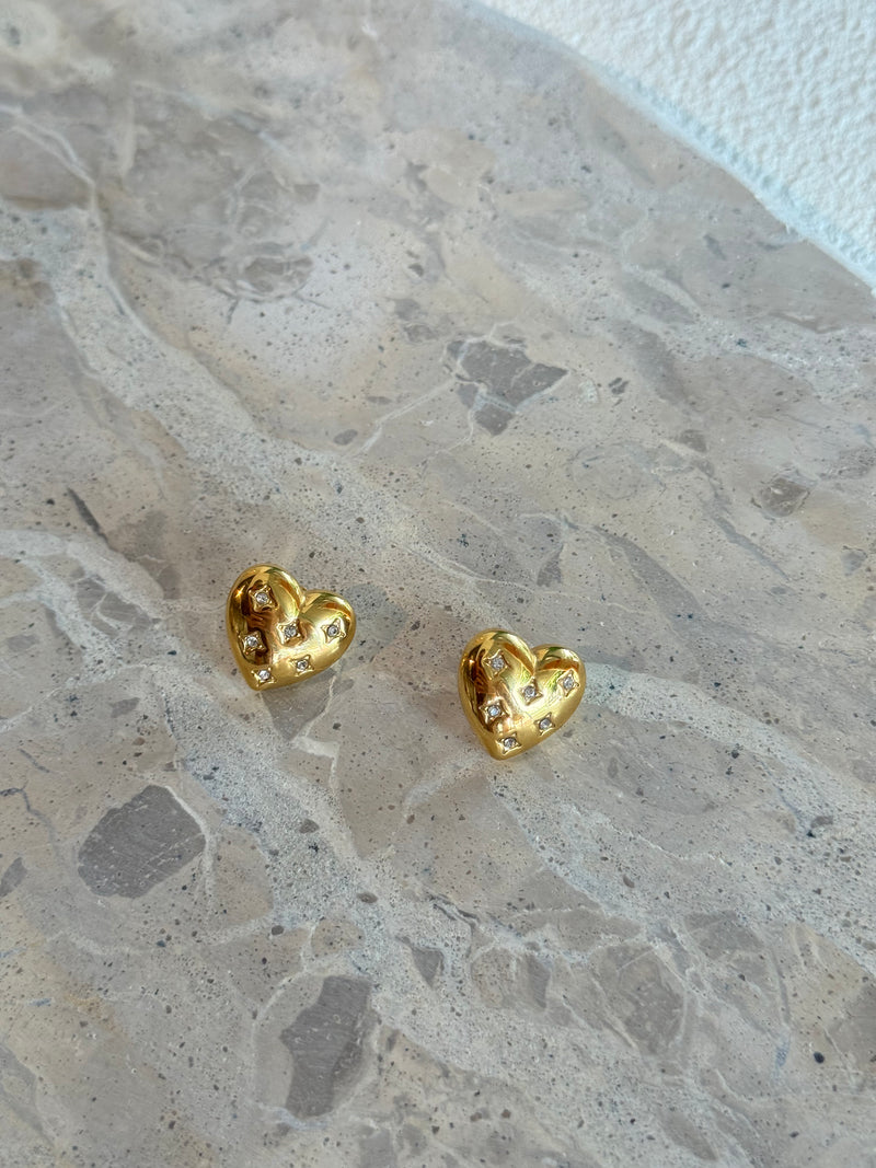 Heart of Gold Earrings