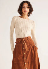 NATALIE SUEDE SKIRT