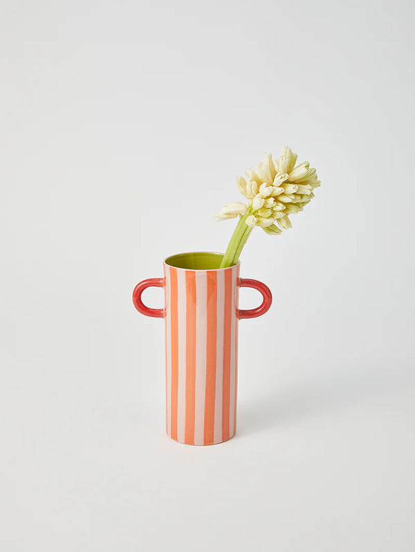 GRIFFE WARM STRIPE BUD VASE